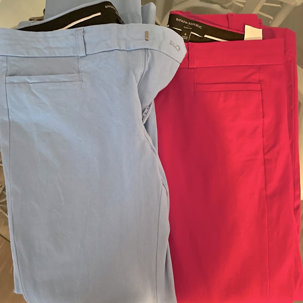 Banana Republic “Sloan” Pants (2 Pairs)